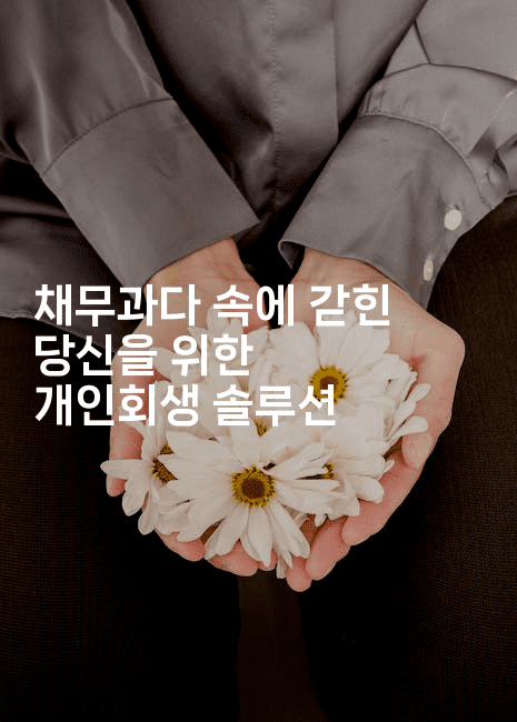 채무과다 속에 갇힌 당신을 위한 개인회생 솔루션-어려우니